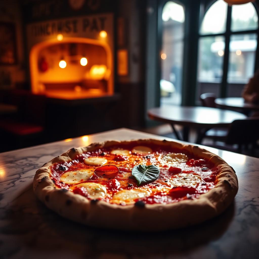 Pizza in Napoli, Italia