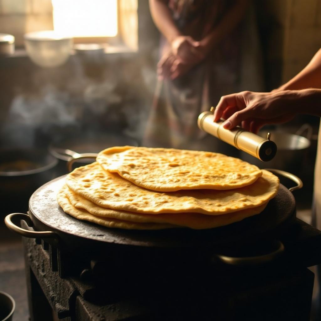 Parathas in Punjab, India